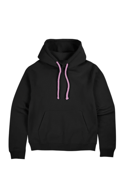 syna black hoodie