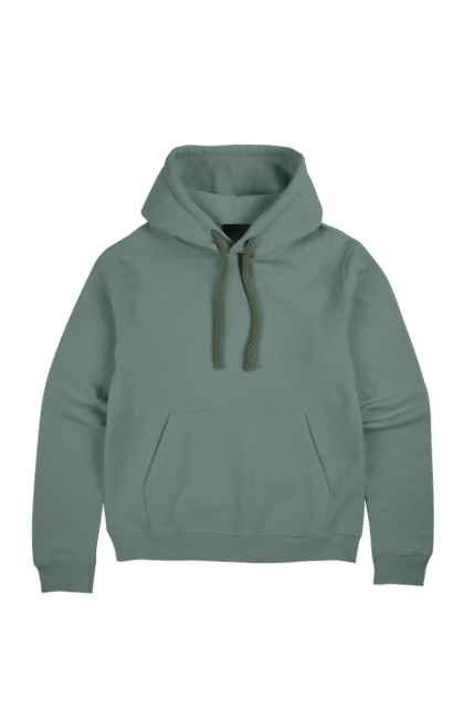 Syna og hoodie sage green