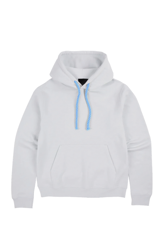 Syna og hoodie light grey