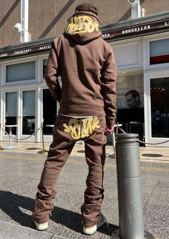 syna world tracksuit brown